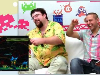 Garfield "Mega Drive" Retro Game Test.