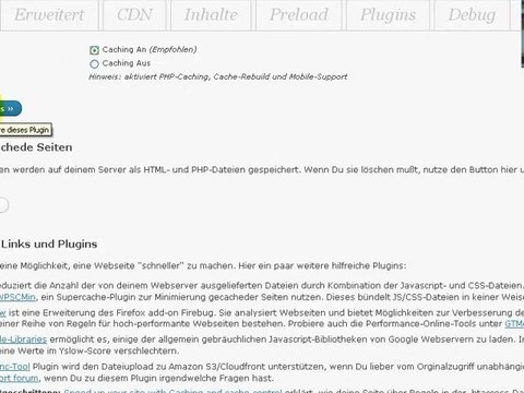 WordPress Blog schneller machen mit WP Super Cache