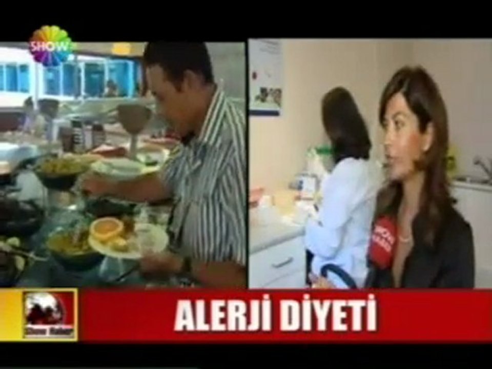 Alerji Diyeti Show TV Ana Haber - YouTube