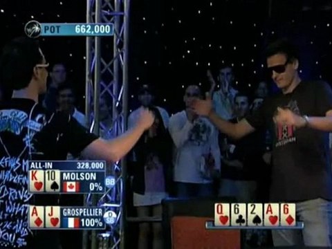 Bertrand Grospellier ElkY - PCA High Roller 2009 - ElkY Scoops The Title - PokerStars.com