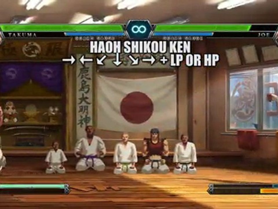 The King of Fighters XIII - Takuma Sakazaki Moves