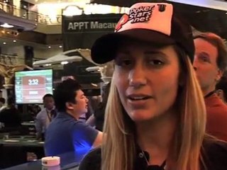 Vanessa Rousso LadyMaverick- APPT Macau 08: Vanessa Rousso - PokerStars.com