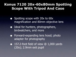 Spotting Scope Reviews