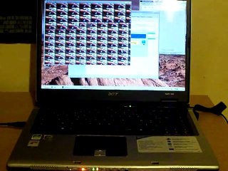 Dépannage PC portable Acer Aspire 3104wlmi,reinstallation systeme os logiciel pilotes et 1 barrette DDR2 800,test avec performance test