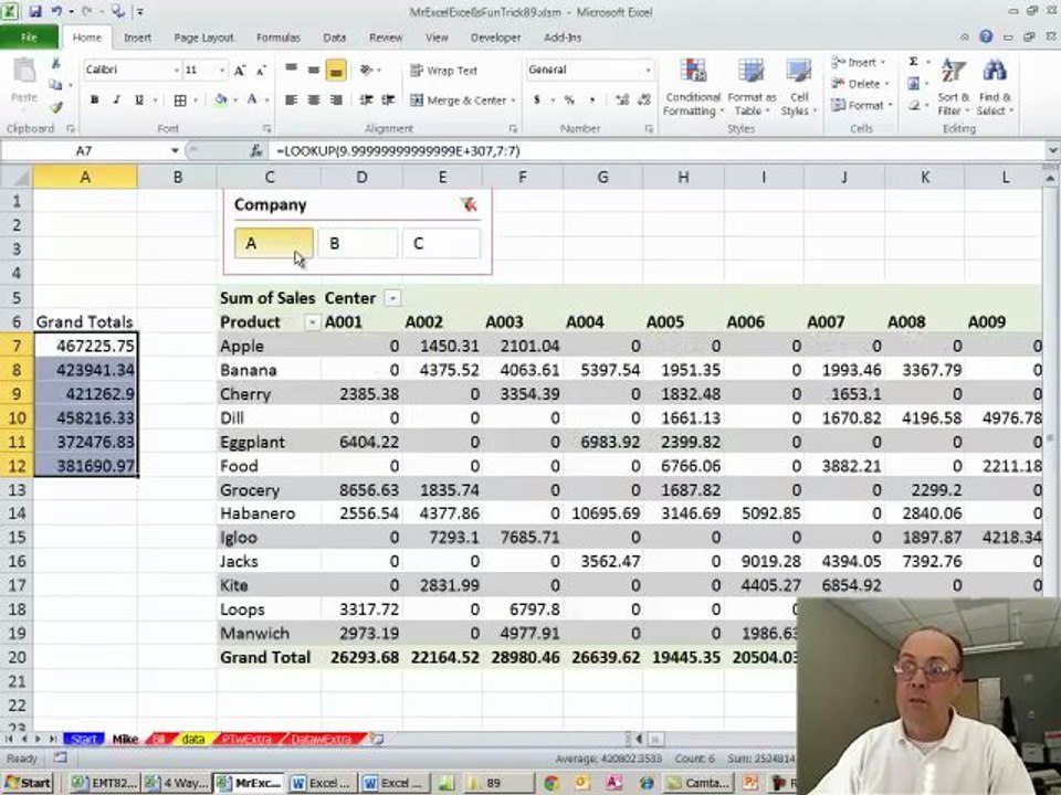 Dueling Excel- "Pivot Table Totals on Left": #1459