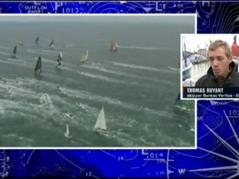 Transat Jacques Vabre : Un prologue dominical en Baie de Seine