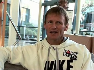 UKIPT Galway: Teddy Sheringham Late Arrival  PokerStars.com