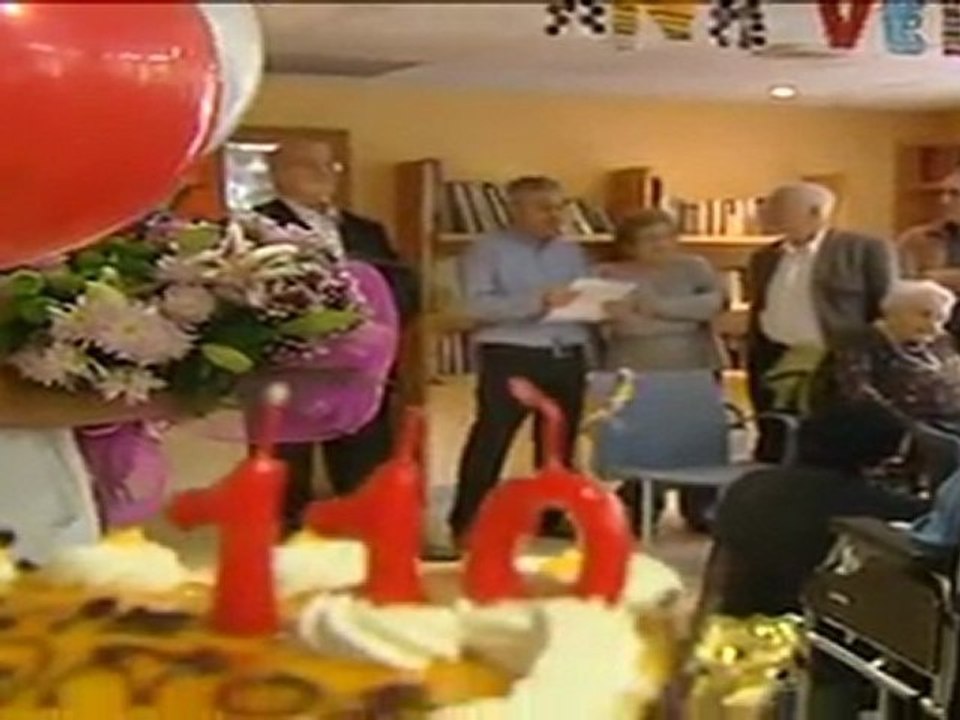 Ana Vela, la persona más longeva de Cataluña cumple 110 años