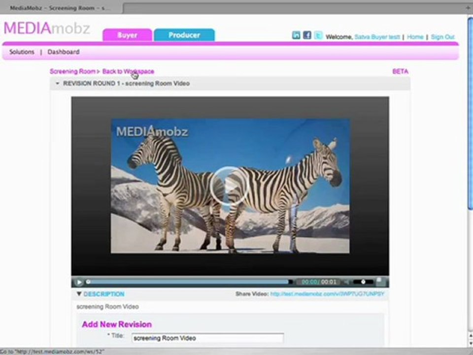 How To Use The MEDIAmobz Screening Room