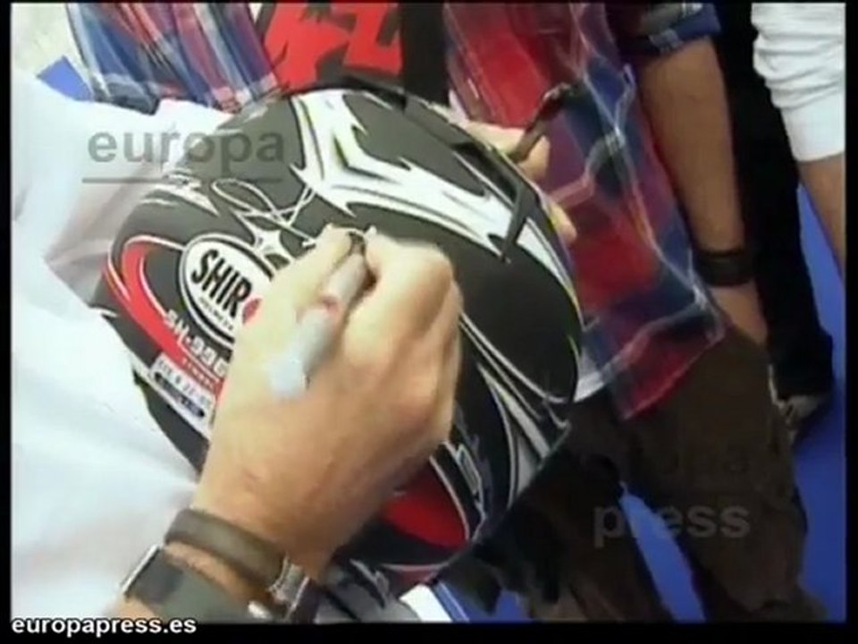 Homenaje a Loris Capirossi en Valencia