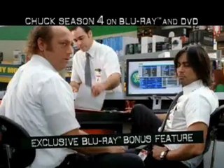 Chuck: The Complete Fourth Season on DVD/Blu-Ray