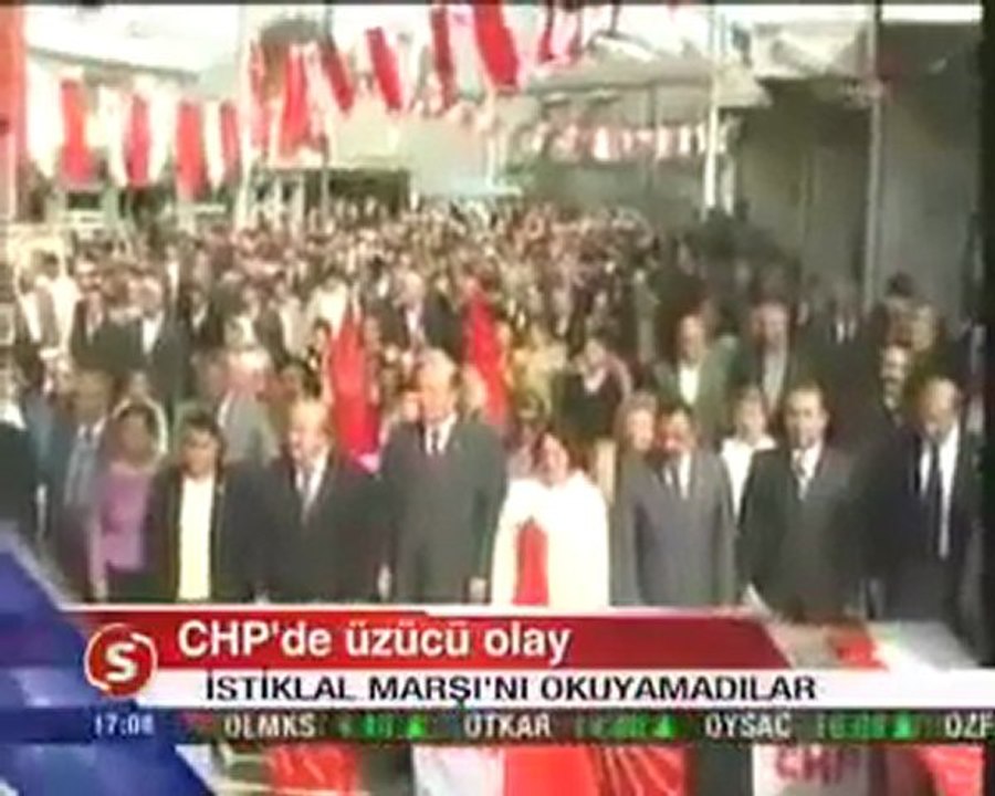 İSTİKLAL MARŞIMIZI OKUYAMIYAN CHP li EMEKLİ ÖĞRETMEN