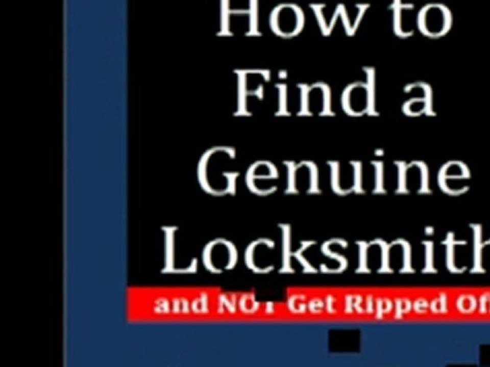 A Chesterfield MO Locksmith is giving away a report on.....