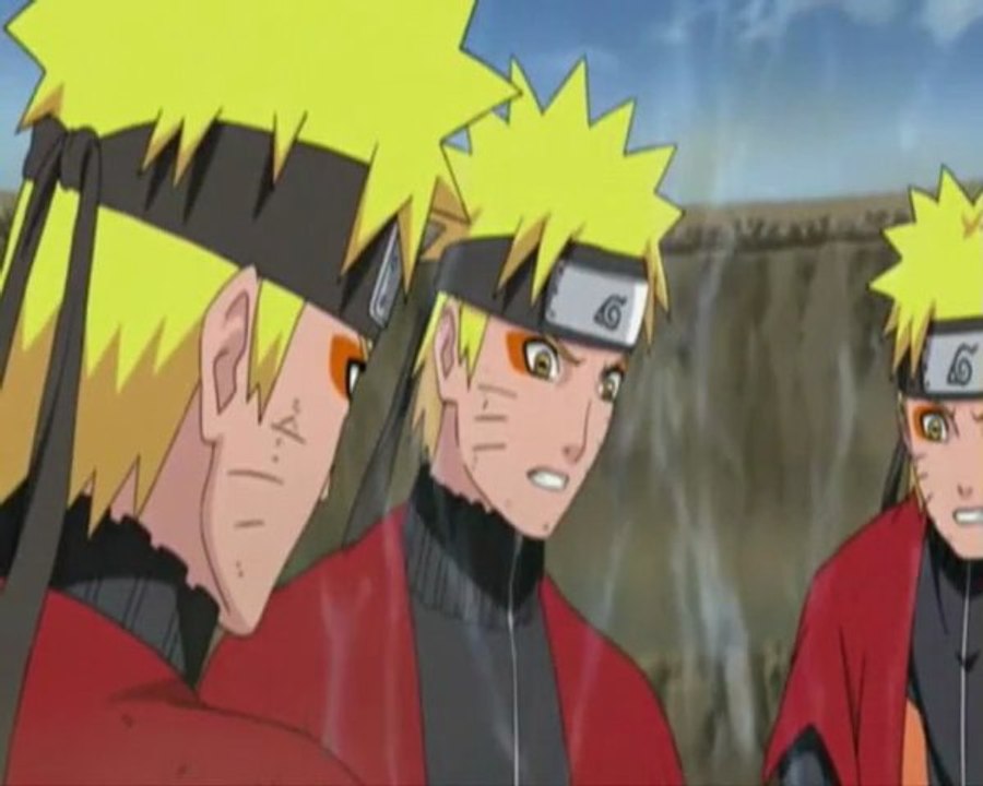 Naruto Kyuubi Mode Vs Pain