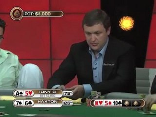 The Big Game - Week 7, Hand 110 (Web Exclusive) - PokerStars.com