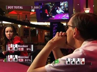 WCP III - Mercier slow plays Booker Pokerstars.com