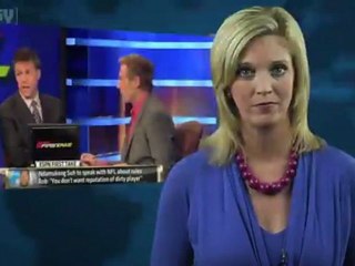 Ndamukong Suh Meets with Commissioner