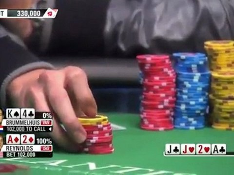 PCA 2010: Reynolds Vs Brummelhuis - PokerStars Caribbean Adventure PokerStars.com