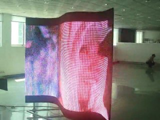 Newflex 2012 P10 rubber flexible led screen