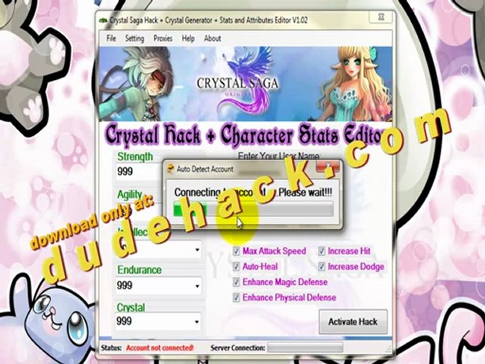 Crystal Saga Hack 2011 Download (Crystal Saga Hack 2011 Release November)