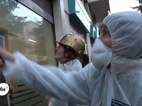 Les bankbusters nettoient la finance au purin d'ortie