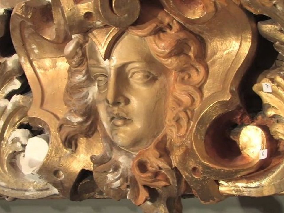 Les travaux du Théâtre Royal de Liège - La restauration des plâtres