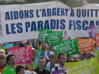 Manifestation contre le G20 - Nice le 1er novembre 2011