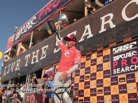 Historique! Kelly Slater remporte son 11ème titre mondial sur le Rip Curl Pro Search à San Francisco