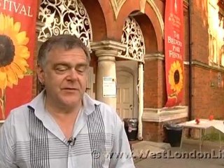 Bedford park film festival. featuring an interview with Pirates of the Caribbean star Kevin McNally