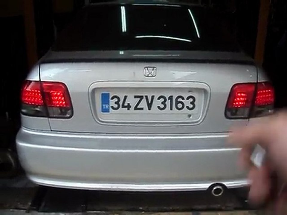 VANALI EGZOZ HONDA CIVIC  www.egzozmarket.com İSTANBUL