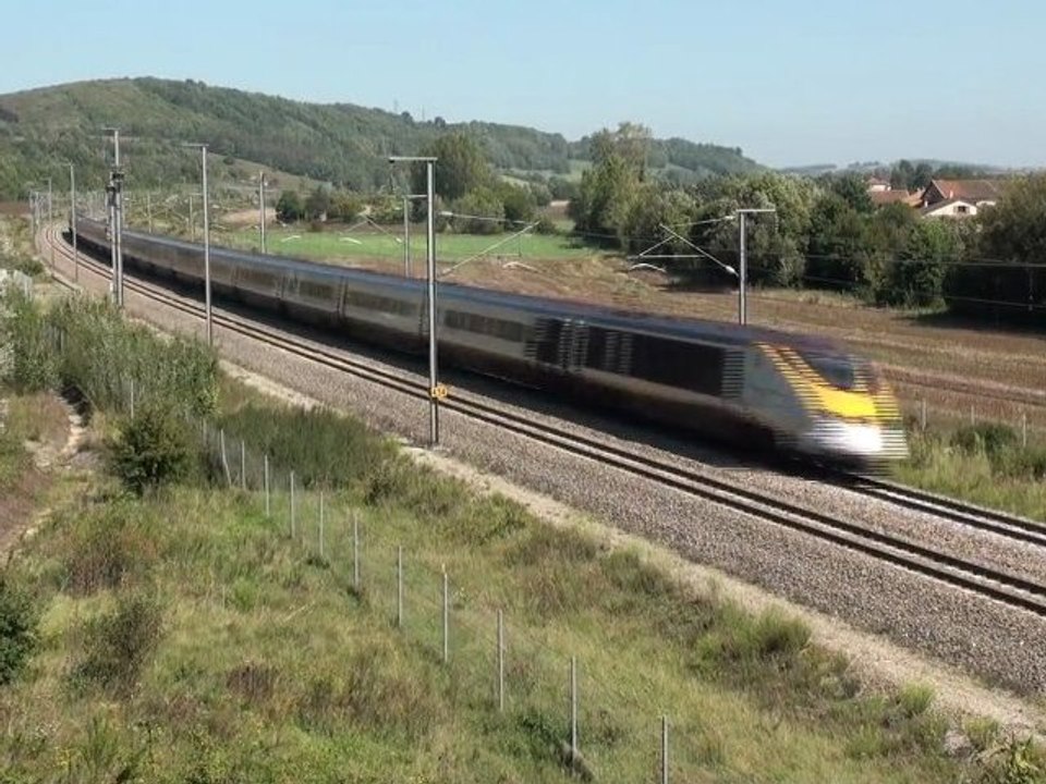 lgv et rive gauche du rhone en septembre 2011