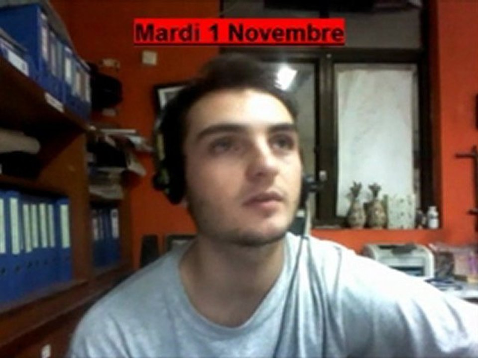 Mardi 1 Novembre