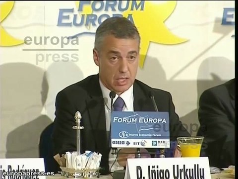 Urkullu confía en la inteligencia de Rajoy