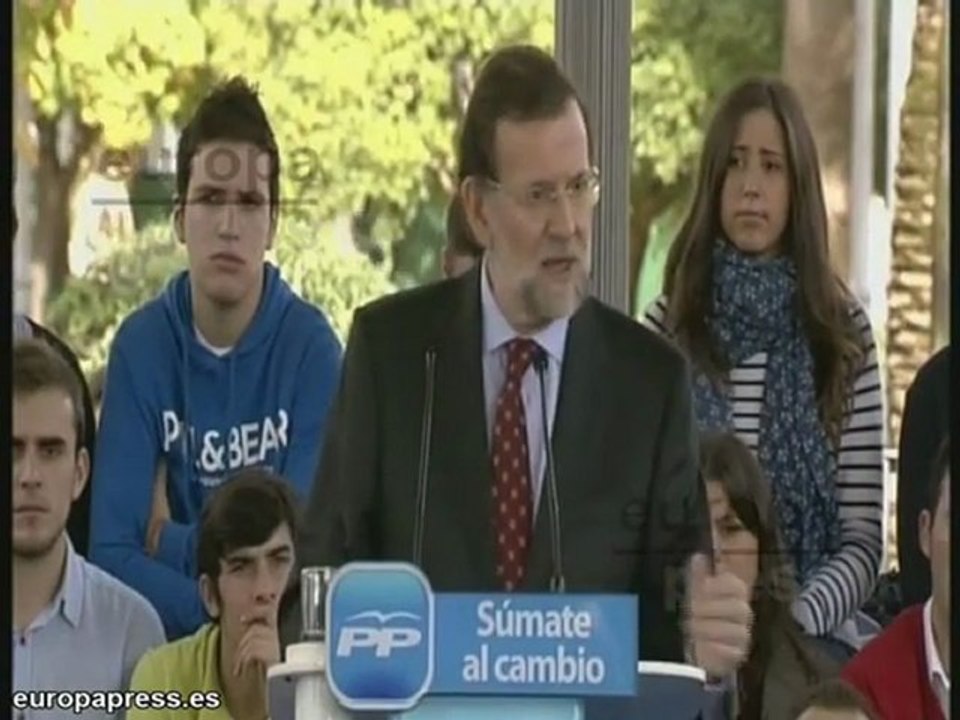 Rajoy: "Los datos del paro son insoportables"