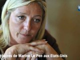 Les déboires de Marine Le Pen aux Etats-Unis