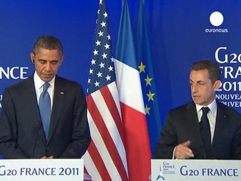 Obama and Sarkozy seek common ground at G20