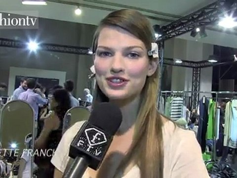 Akris Hair & Makeup - Paris Fashion Week Spring 2012 | FTV