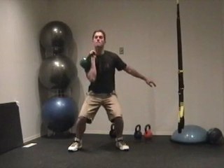 Kettlebell Clean and Press,