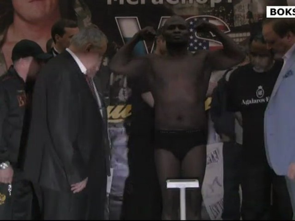 Toney - Lebedev: Weigh-in