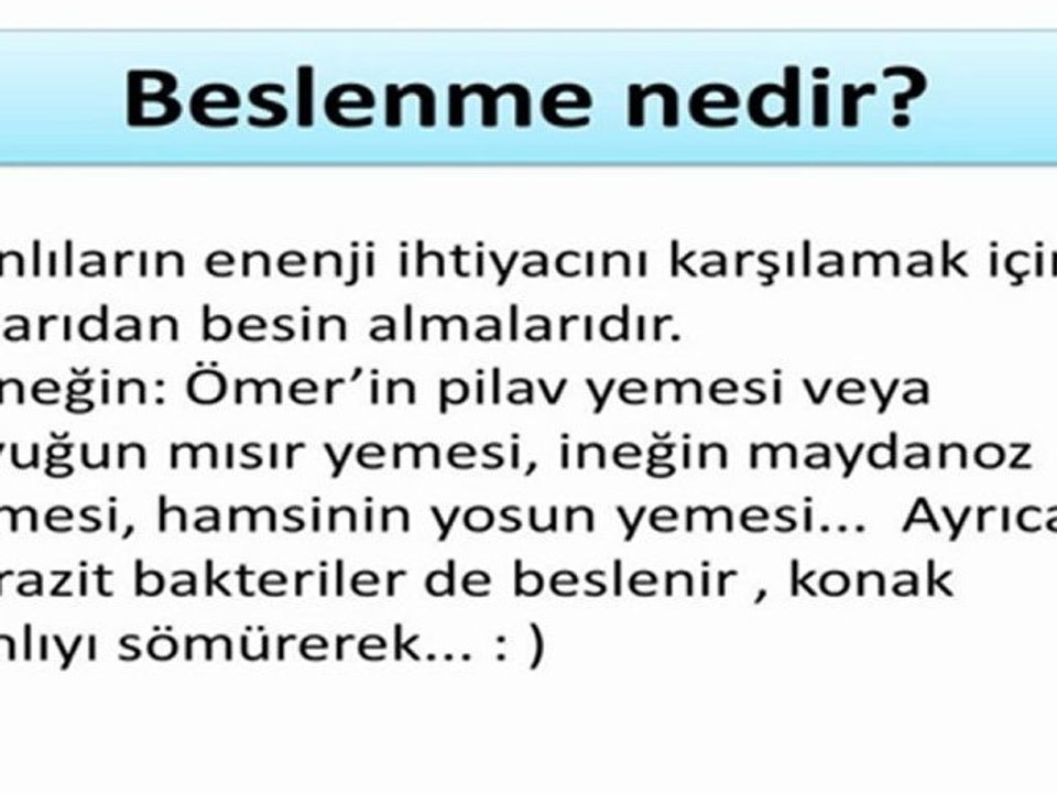 Biyolojik Kavramlar 2