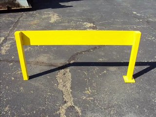 For Sale: Warehouse Factory Safety Steel Isle Guard Barrier Rail Protector