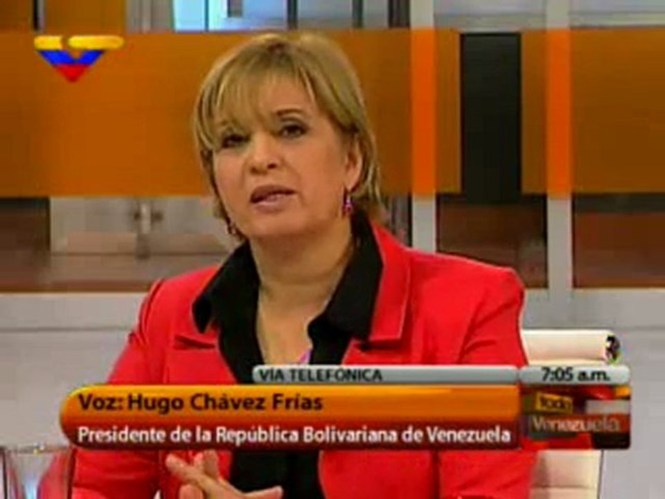 Toda Venezuela Hugo Chavez presidente de la Republica 03.11 2011 2/2