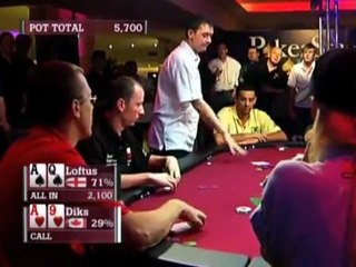 WCP III - England Push All-in Pokerstars.com