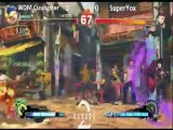 SSF4 AE - wdm cuongster (YU) Vs Ultra Yox (JU)  - HG2 French Tourney [101611]