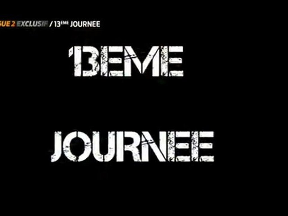 CFoot: Ligue 2 Exclusif - 13ème journée