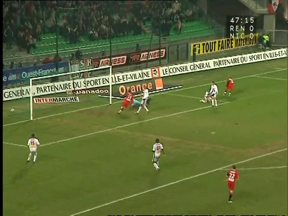 19/02/05 : Toifilou Maoulida (48') : Rennes - Nice (4-1)