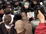 Ukrayna'da kemer sıkma önlemlerine protesto