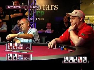 WCP III - Haw outplays Tuil PokerStars.com