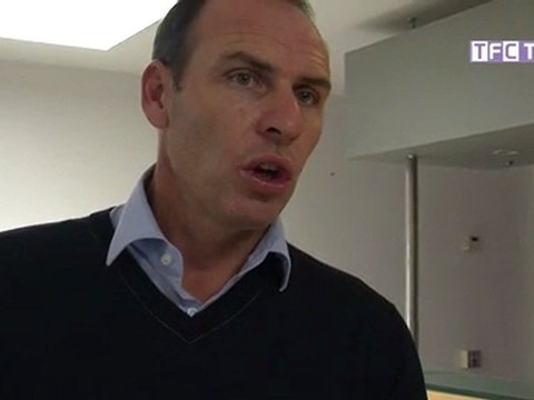 Alain Boghossian, avant le match Toulouse FC-Stade Rennais FC