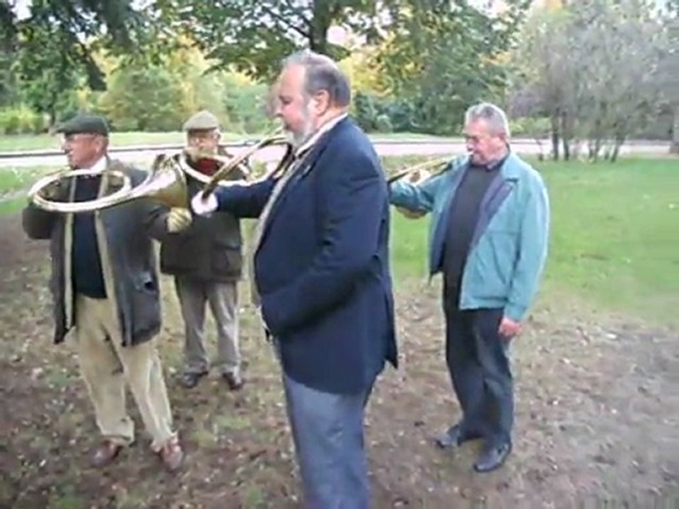 3 novembre 2011 : La "Saint-Hubert" par le Cercle des Sonneurs du Bois de Boulogne